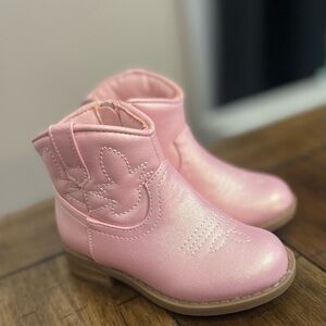 New 5T Jumping Beans Pink Cowgirl Ankle Boots